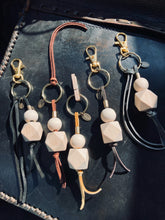 Load image into Gallery viewer, Mini Leather String Charm