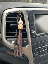 Load image into Gallery viewer, Leather Tassel Air Freshener
